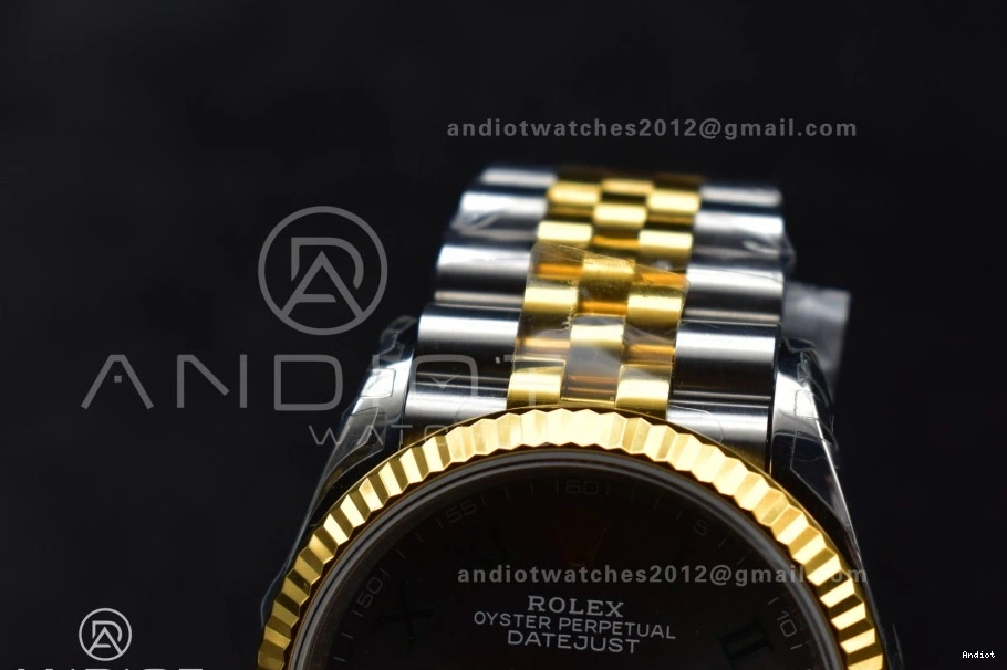 SS Green 126231 904L Roman Dial on Marker VS3235 Bracelet RG VSF 36 Jubilee Gray Steel Best Edition DateJust 1:1 0303